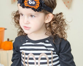 Halloween Spider Headband, Halloween Headband, Baby Halloween Headband, Halloween Hair Bow, First Halloween Headband, Spider Hair Bow