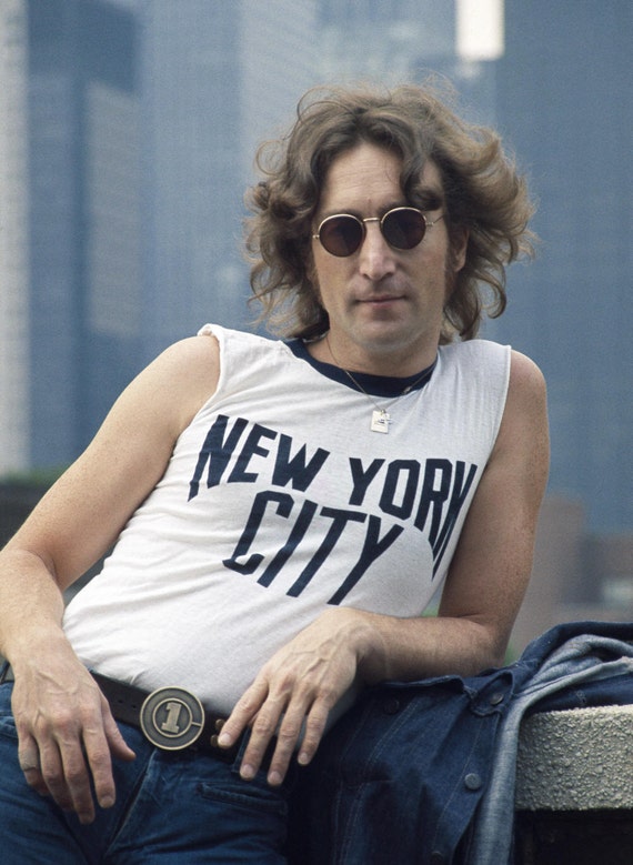 john lennon new york shirt photo