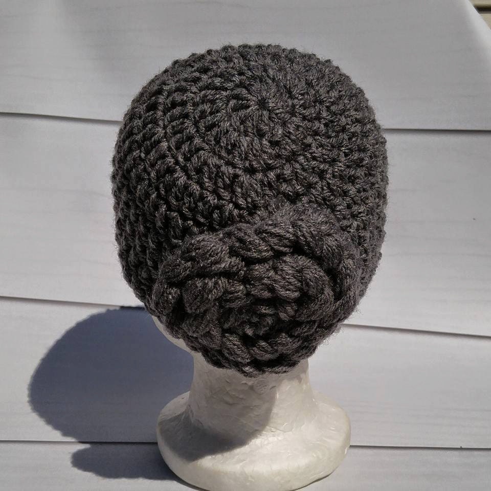 Old lady Wig Granny Wig Crochet wig Old lady Costume