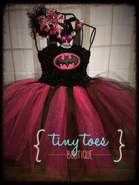 BatGirl full length tutu dress halloween costume Complete