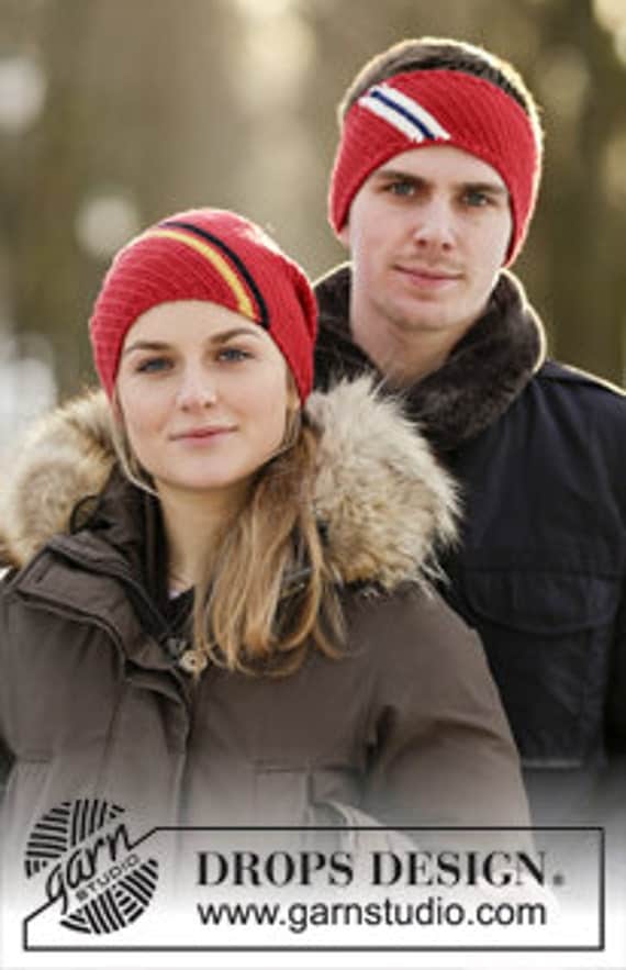 Unisex Adult Crochet Winter Flag Hat or Headband, Country, School or Team Pride, Winter Olympic Games, Custom Order, Handmade