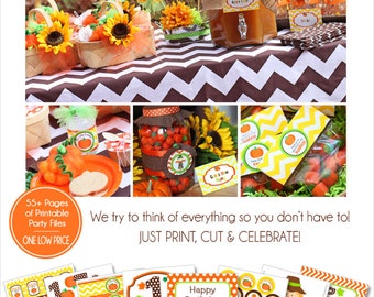 Pumpkin patch banner | Etsy