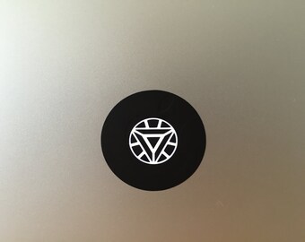 Arc reactor vinyl decal/sticker for Macbook Air & Pro