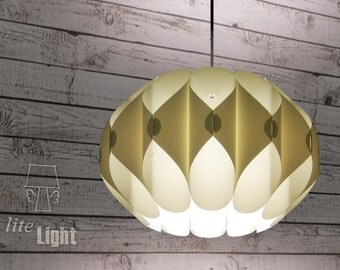 Modern lighting - Pendant lighting - Ceiling light - 60's retro lamp - Curls Classic white lamp - Pendant lamp - Ceiling lighting