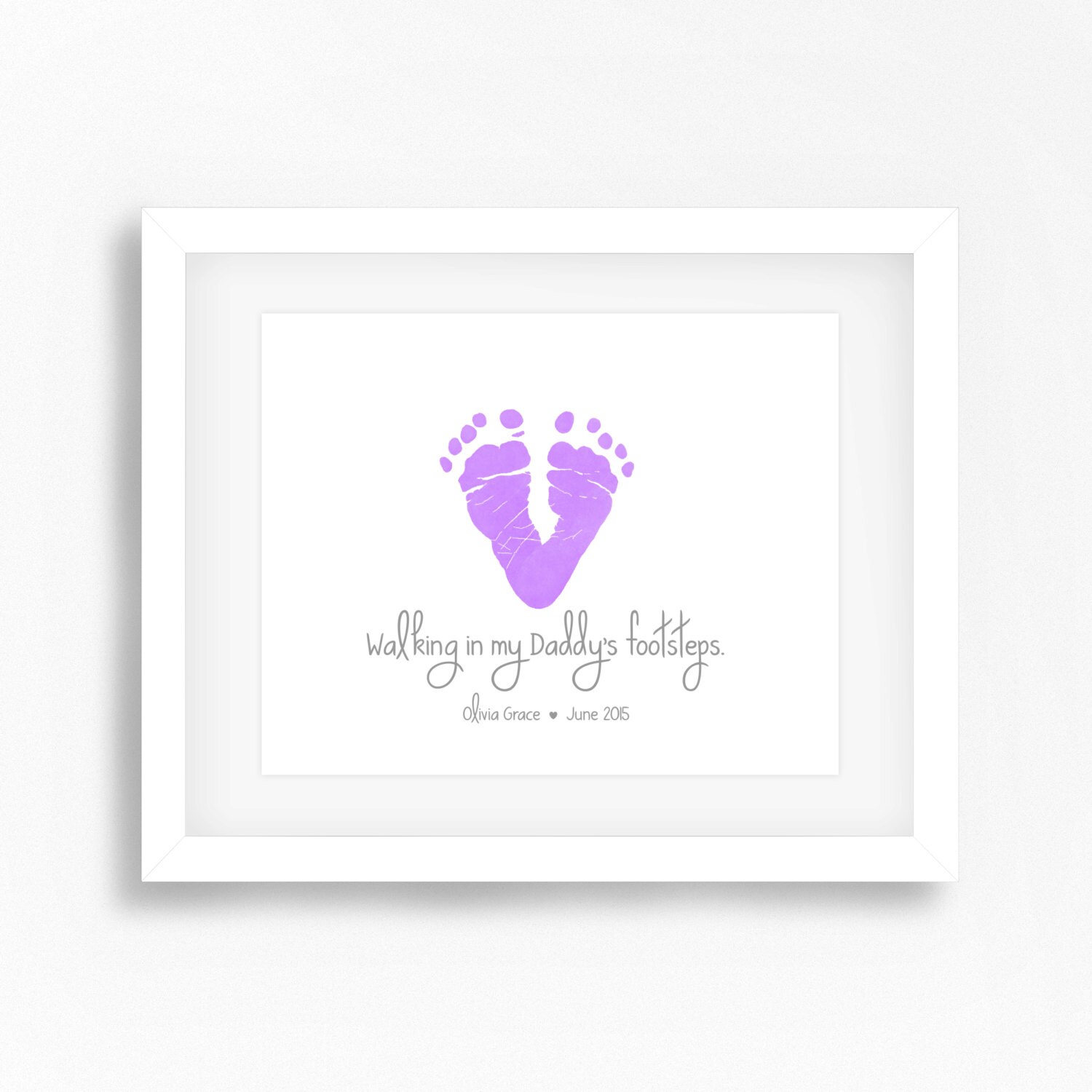 New Dad Gift Personalised Gift for Daddy by PerfectLittlePrints