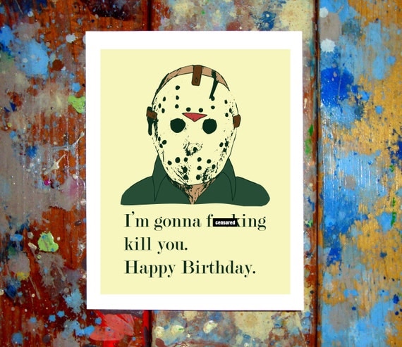 Jason Voorhees Friday The 13th Happy by LetMeDrawYourPicture