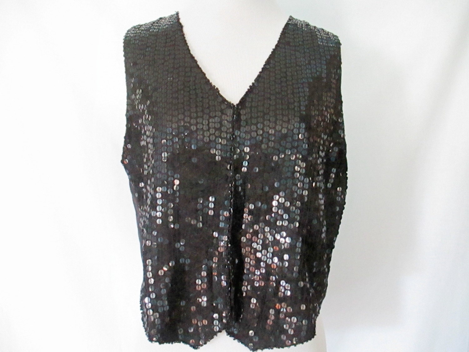 sequin vest top uk