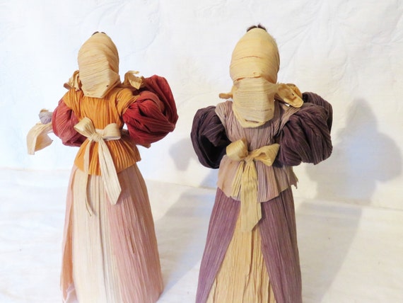 czech corn husk dolls