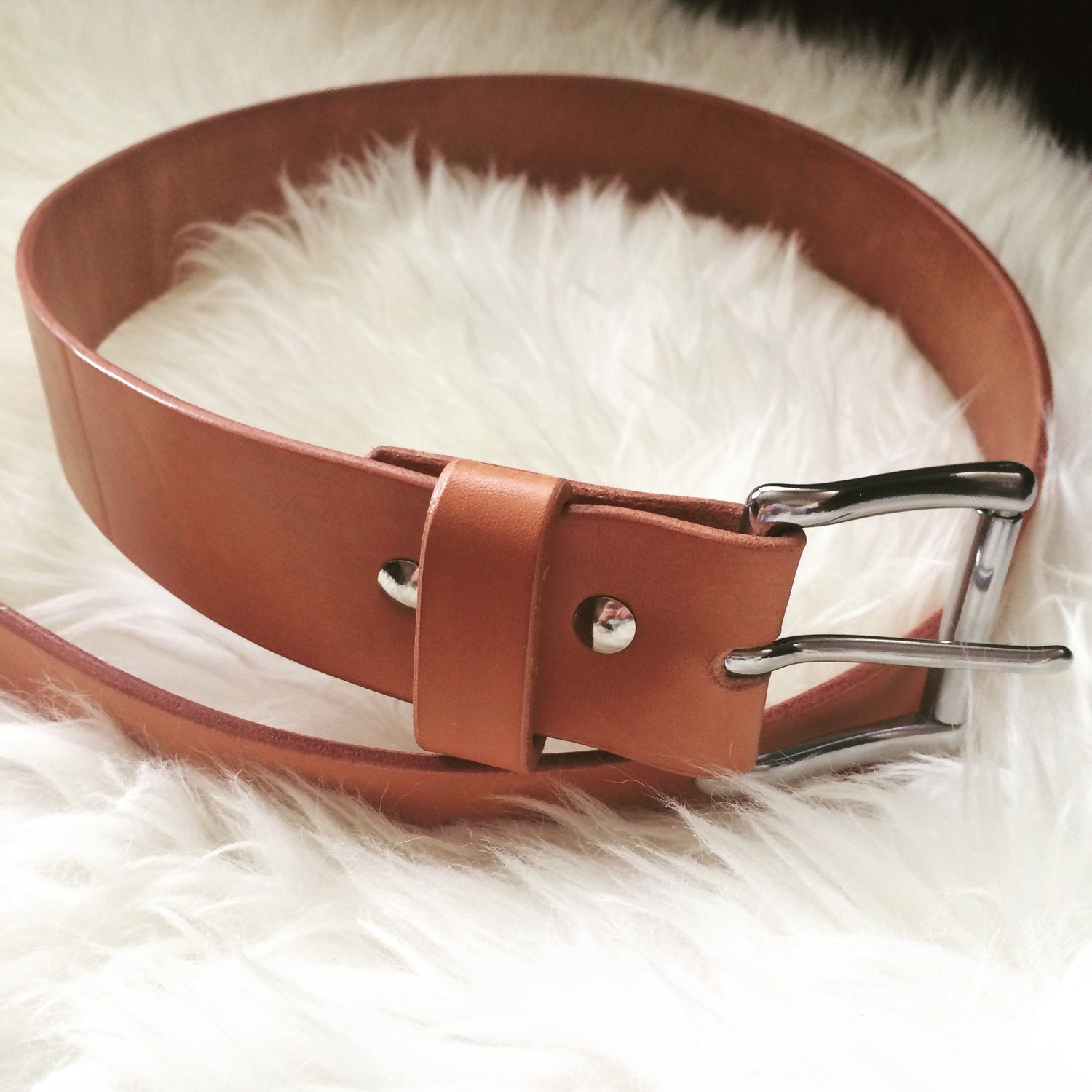 Handcrafted Top Grain Leather Belt