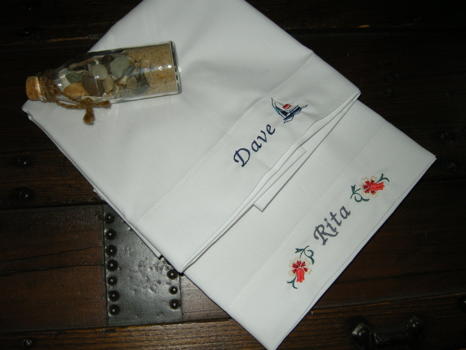 Personalized Embroidered Pillowcase