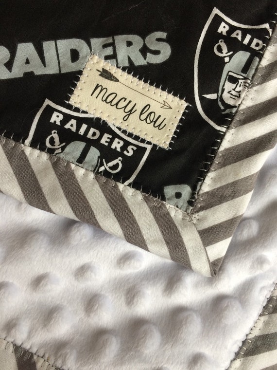 Oakland Raiders NFL Football Baby/Toddler Blanket