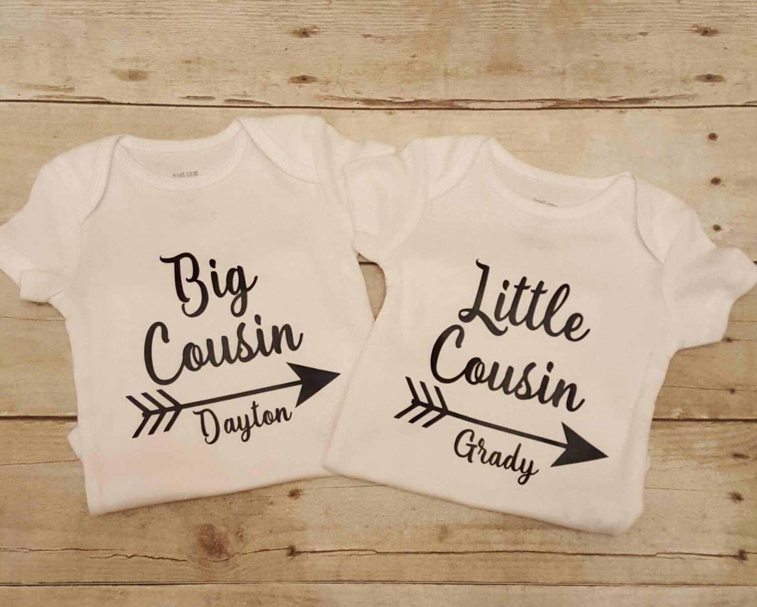 big cousin little cousin baby grows