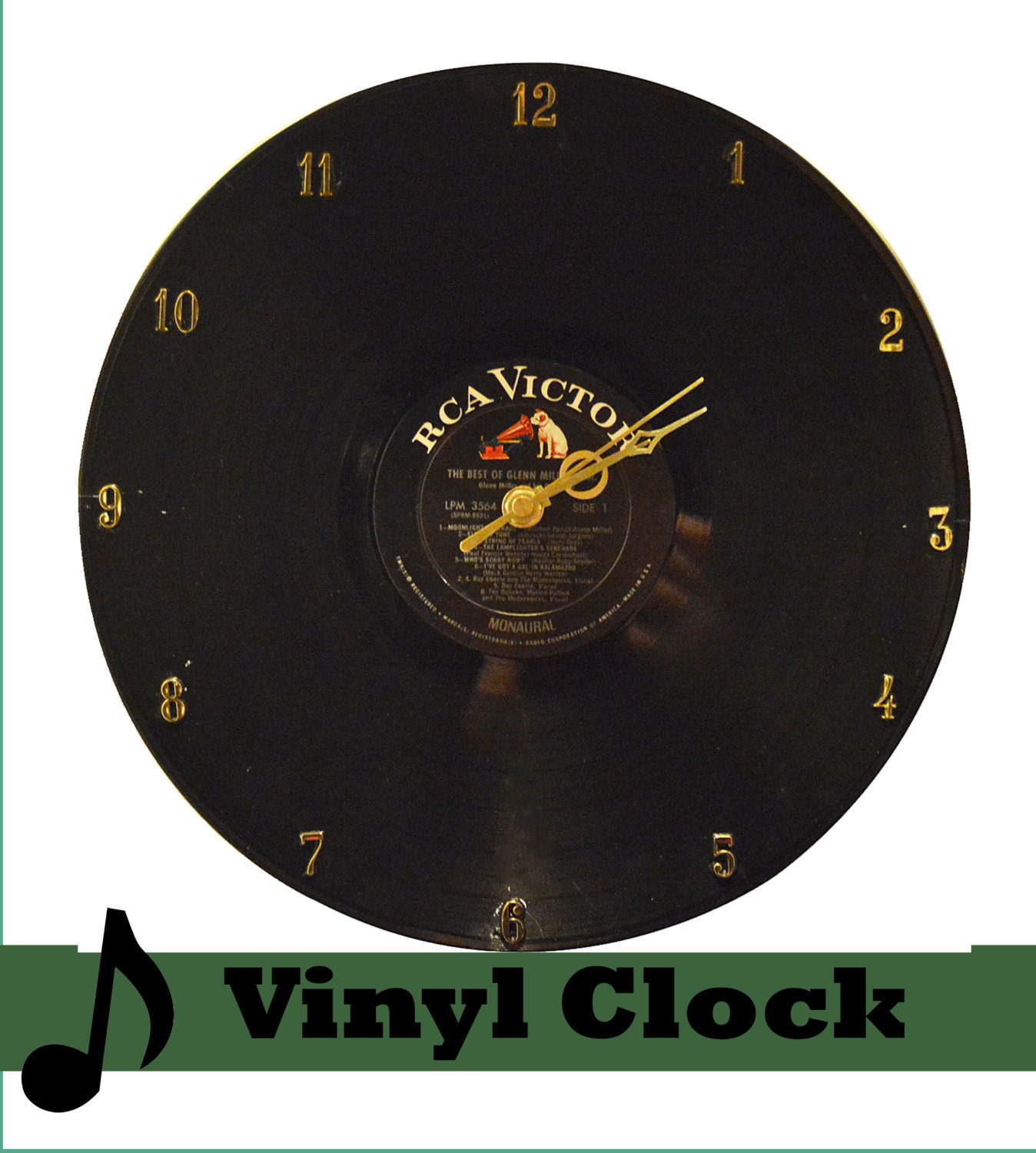 Vinyl clocks vintage records clocks music by SoapShackandmore