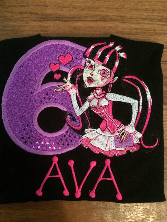 monster high birthday shirt