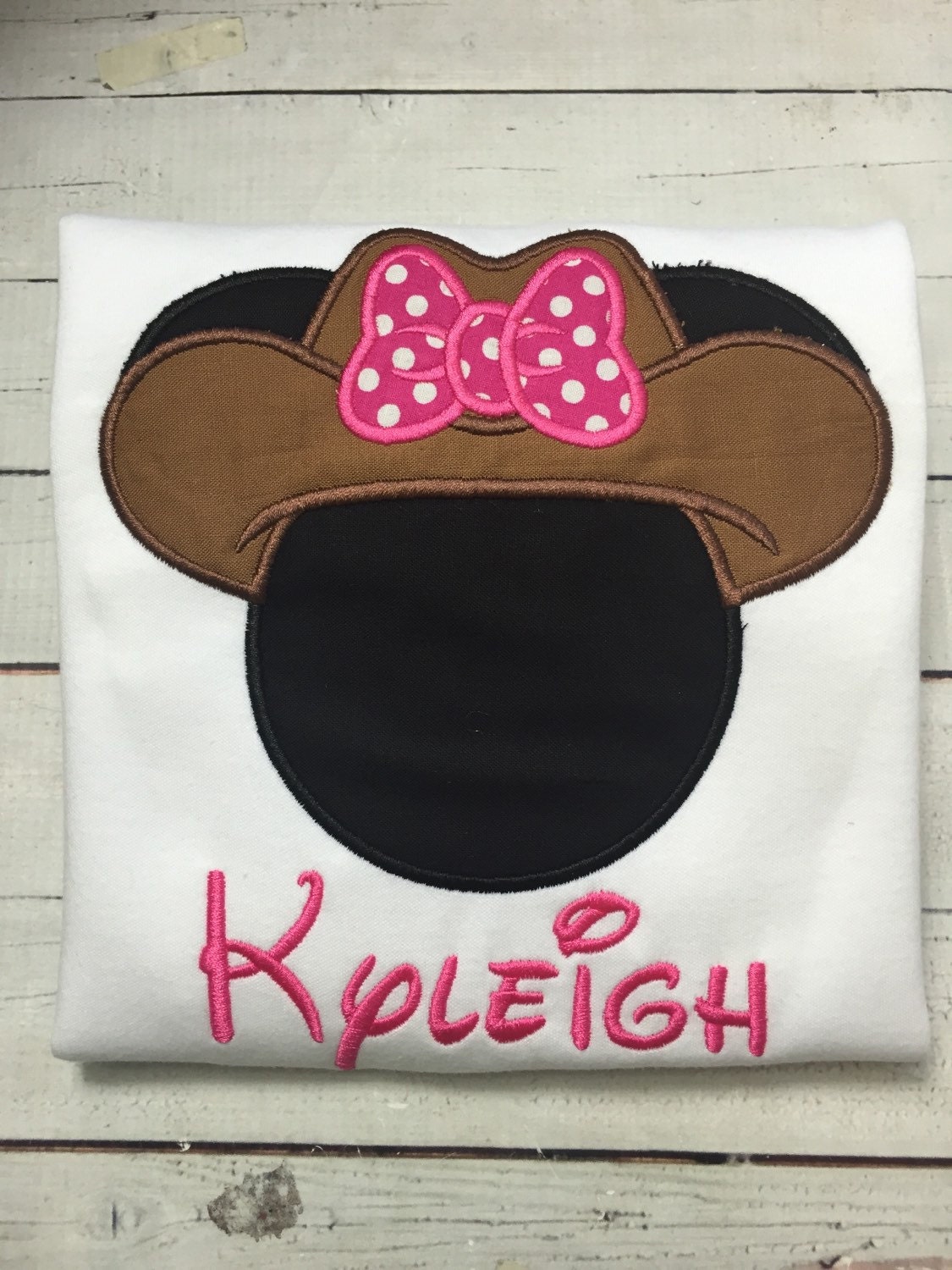 cowgirl minnie mouse shirt