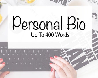 Personal Bio - About Me Description - Professional Writer - Custom Writing