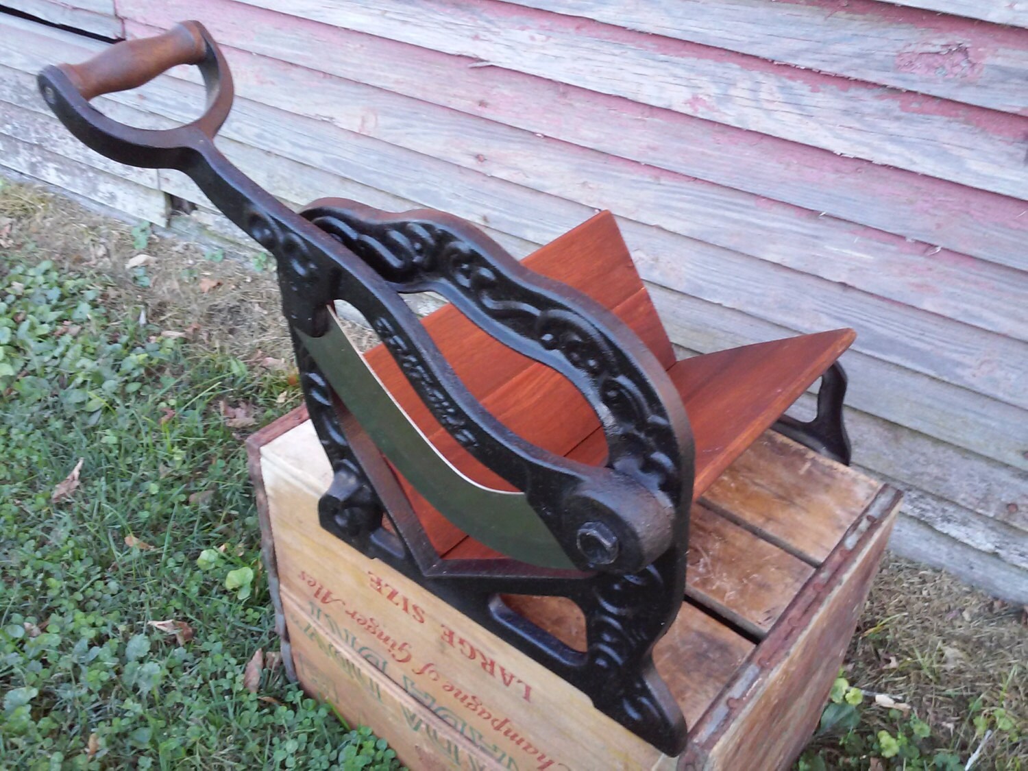 Vintage Brot Max Bread Slicer Guillotine Style Bread Slicker