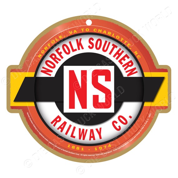 Items Similar To Norfolk Southern Railway Logo Wood Plaque Sign On Etsy   Il 570xN.864532961 102m 