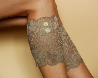 Boot cuffs,Lace Boot Socks, lace Legwarmers, Tan Boot Cuffs, Lace Boot Cuffs, Womens Boot Cuffs, boot toppers
