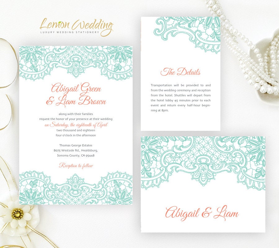 Wedding Invitations Packages 4