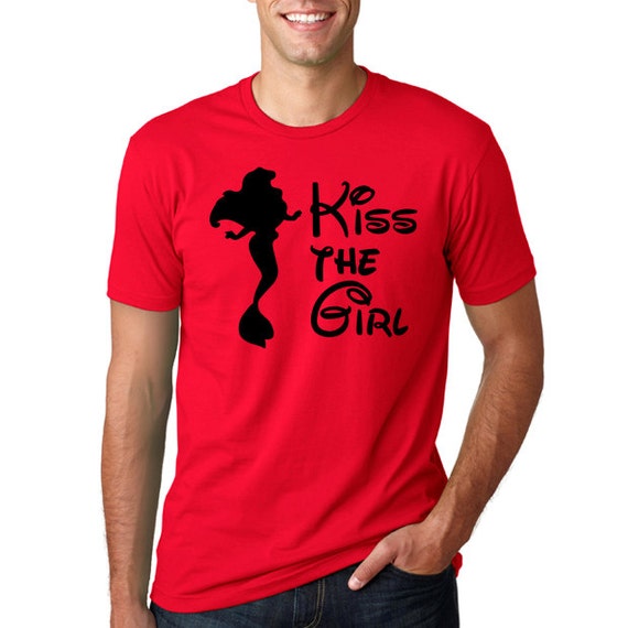 Disneys Kiss The Girl Little Mermaid Shirt Ariel By Himandgem 