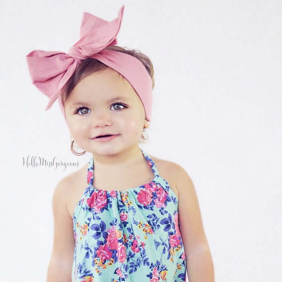 Vintage Pink Wrap headwrap fabric by