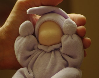 Waldorf doll for baby // Waldorf butterfly doll // Waldorf first doll // Teething waldorf doll