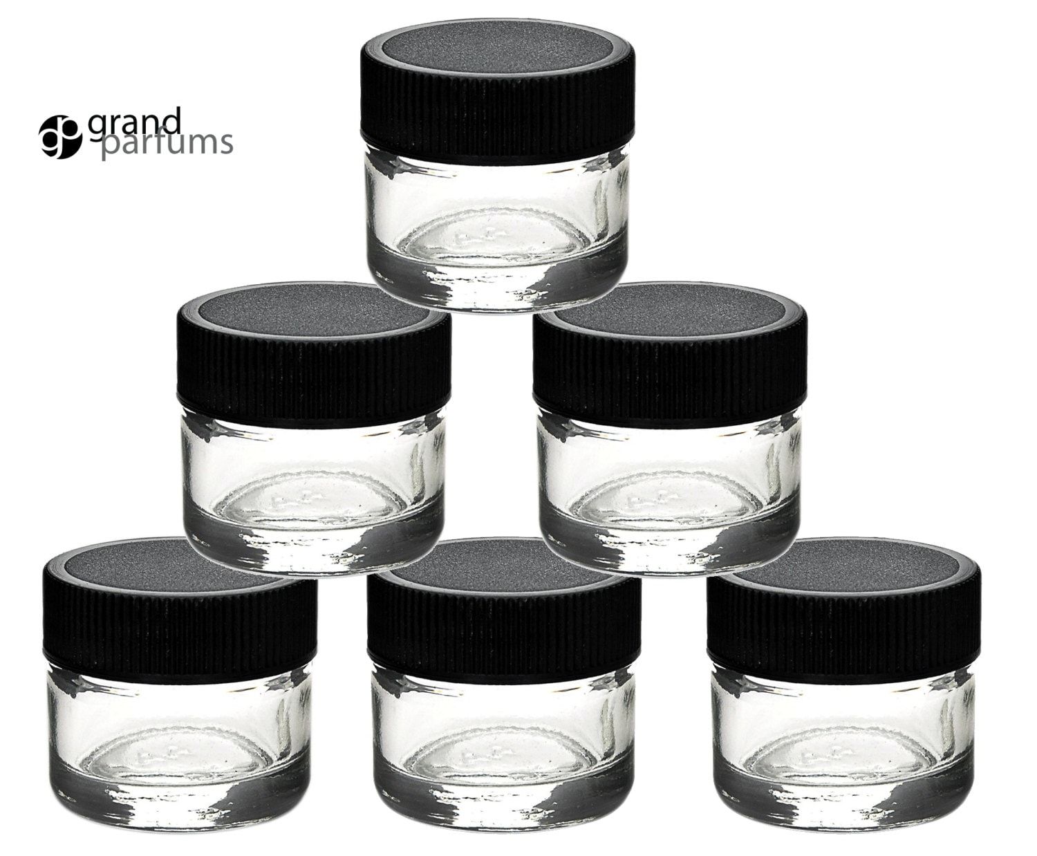Download 100 5ml GLASS Cosmetic Jars Mini Lip Balm Lip Stick Gloss Yellowimages Mockups
