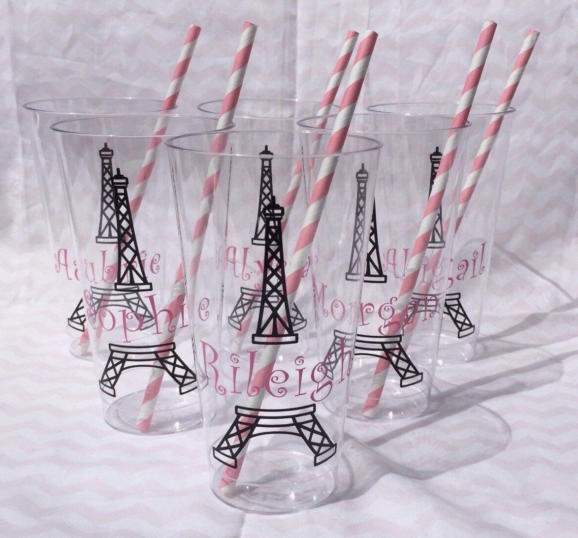 Paris Birthday Party Cup Favor Cups Girls By GeorgianGraceDesigns   Il Fullxfull.834710387 Gsks 