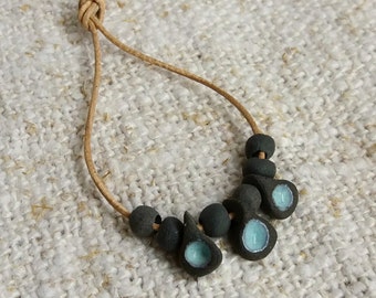 Necklace to Blythe doll. Turquoise / pendant for Blythe dolls. Turquoise