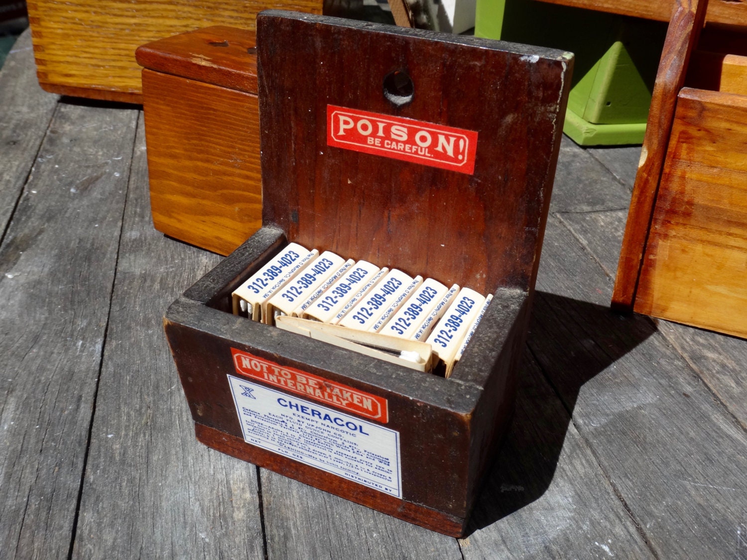 Matchbox Holder Matches Holder Decoupage by MaxsUniquities on Etsy