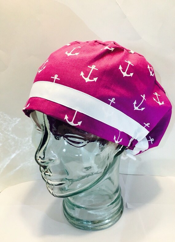 Scrub Hat or Chemo Cap Outer BanksHandmade by AvaGreysDesigns