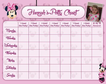 free potty training reward chart