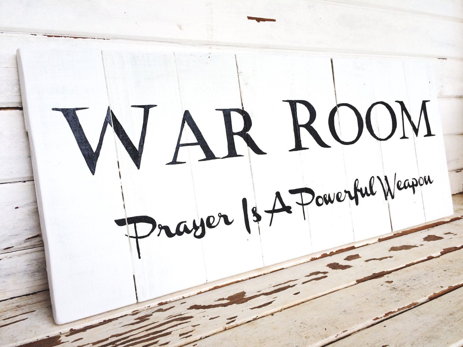 War Room sign prayer room sign