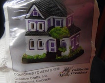 Kit Maison Miniature California Creations – Queen Anne 10308 – Neuf – Rare