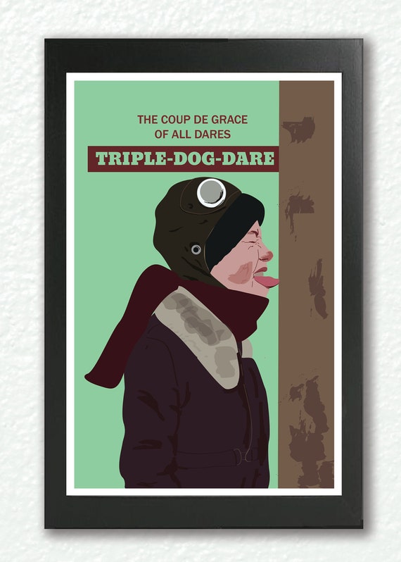 A Christmas Story print classic movie poster Geekry Triple