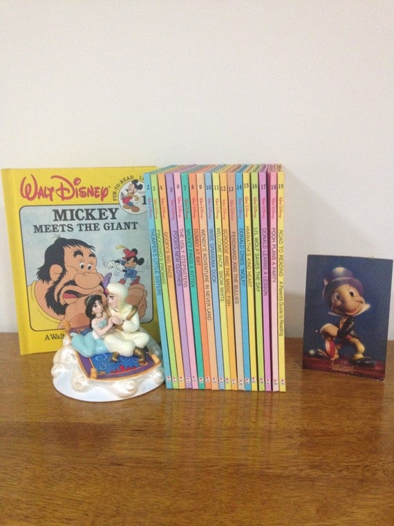 Walt Disney Fun-To-Read Library 18Books 1986 Used Condition Walt Disney Fun-To-Read Library 18Books 1986 Used Condition