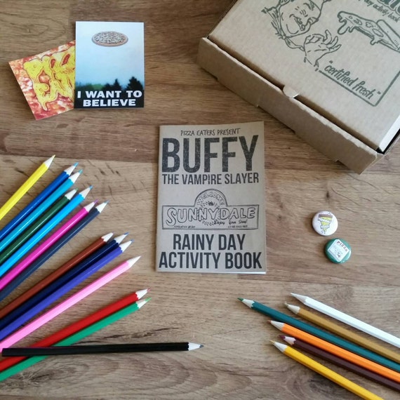 Download Buffy The Vampire Slayer Rainy Day Colouring & by PizzaEaters