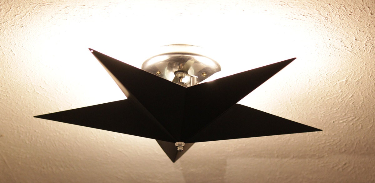 Barn Star Wall Sconce Light Fixture Country Primitive Wall