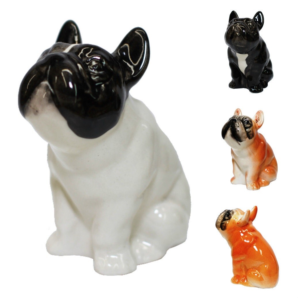 porcelain bulldog figurine