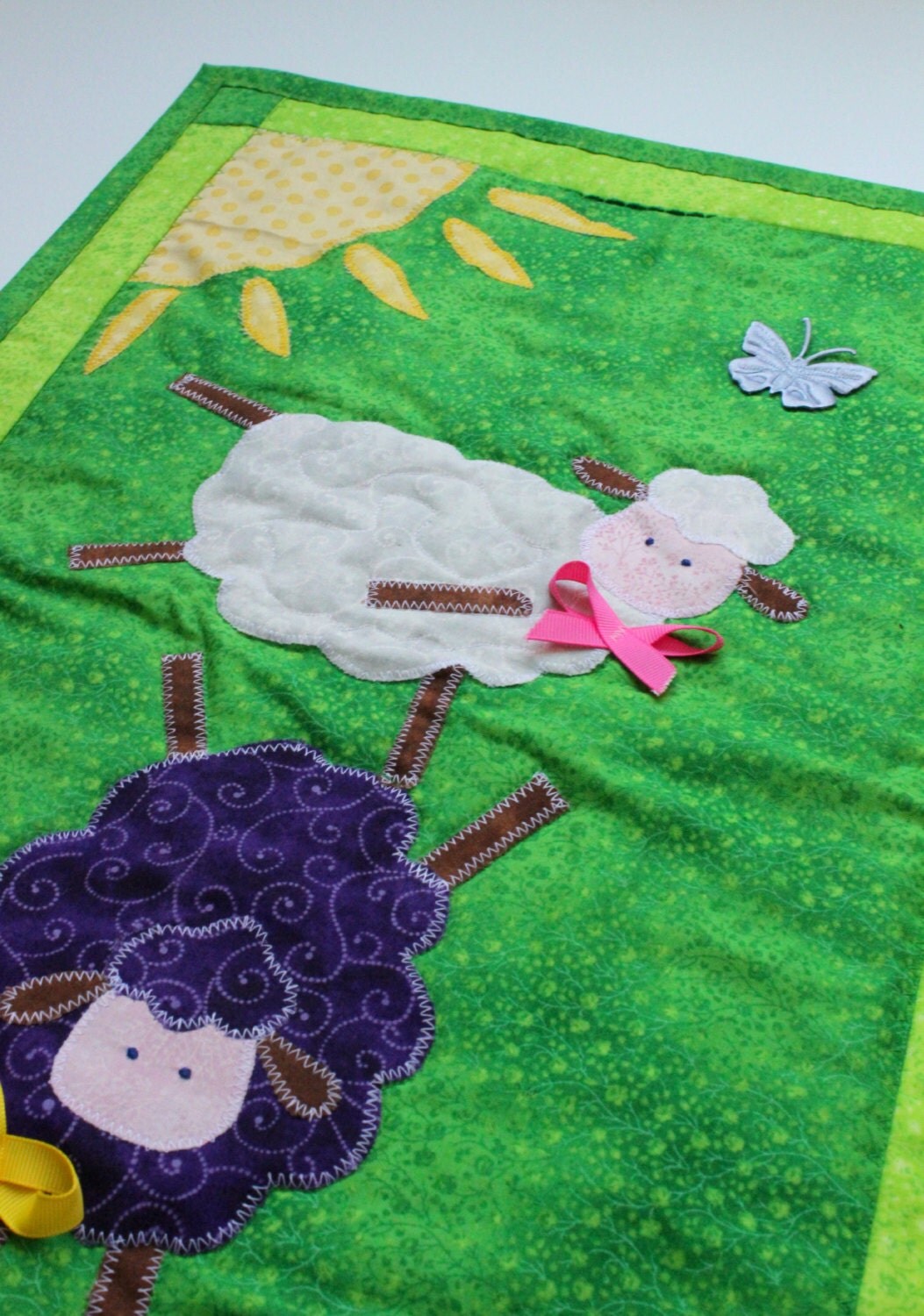 Hanging quilt nursery decor Wall hanging Quilt. Cotton by Malkusha