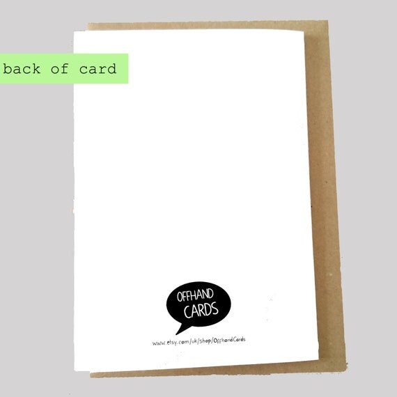 Funny Promotion Card Congratulations Card by OffhandCards on Etsy