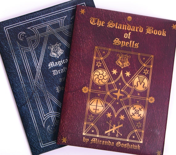 Harry Potter Hogwarts School Books Set of Two