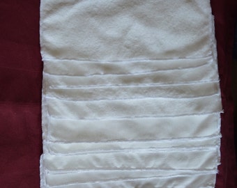 Set of 15 Super Soft Microfleece Reusable & Wasable Cloth diaper Liners