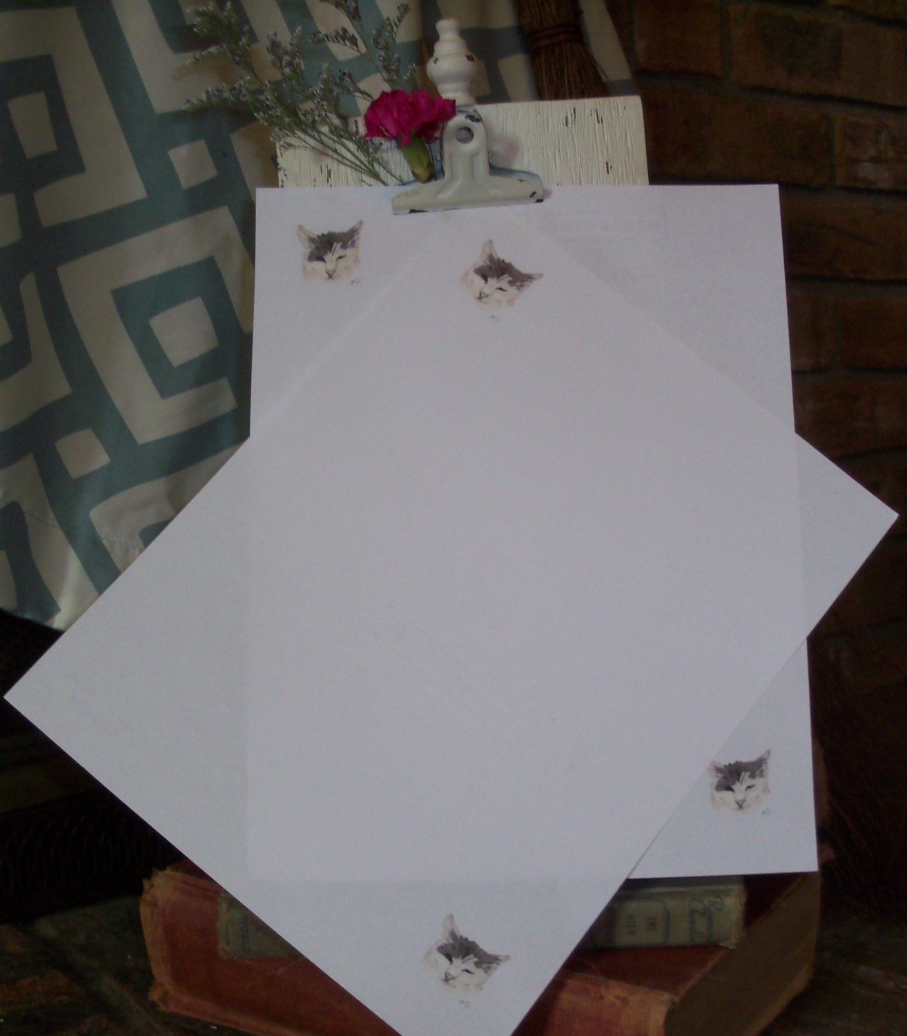 Stationery Letter Sheets 20 Piece Cat Stationery Sheets