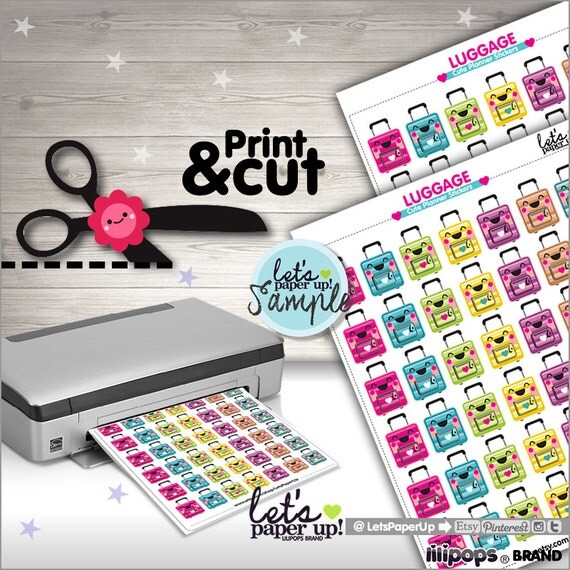 60off travel stickers printable planner stickers luggage