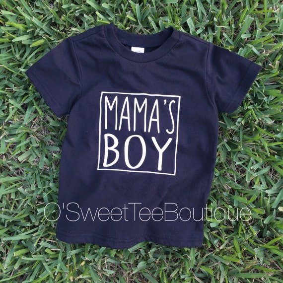 Mama's Boy Tee/ Boys Shirts/ Boy Mom/ Toddler Tees/ Moms