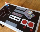 Custom NES Nintendo Controller Coffee Table