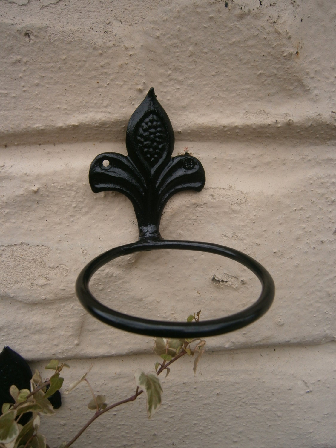 Plant Pot Ring Holder.............Wrought Iron Steel