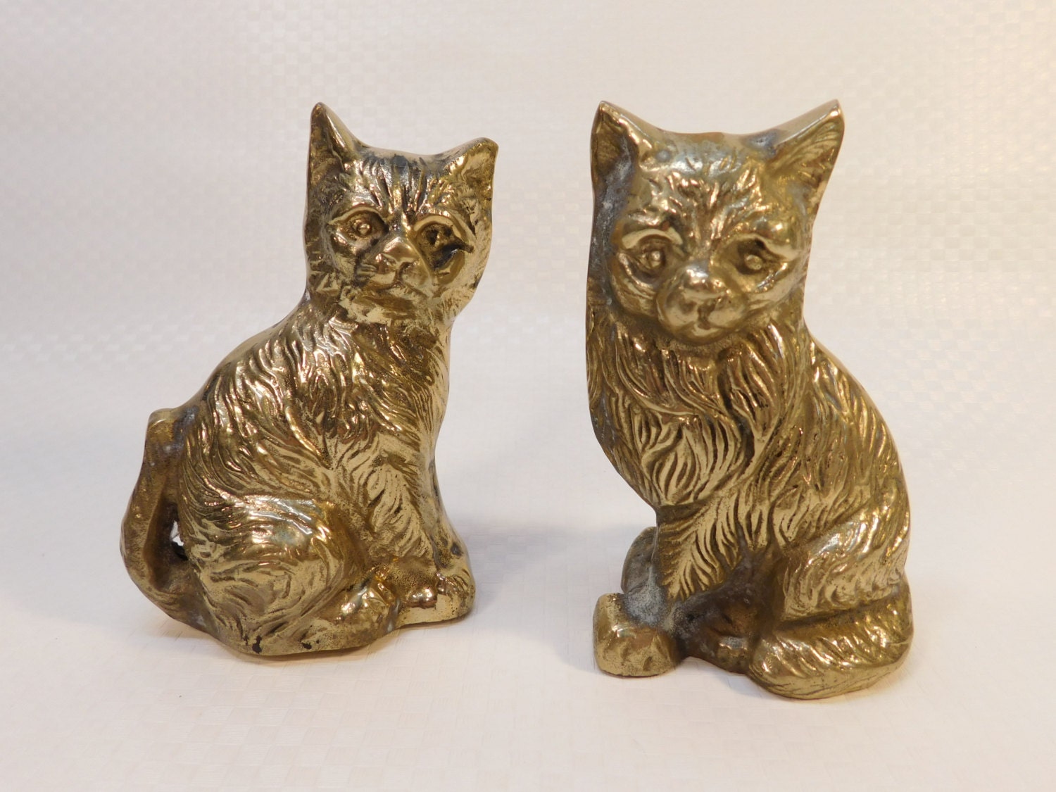 old cat figurines